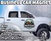 Custom Car Magnet Sign Personalized Logo for Your Car Van Truck Advertise Your Business Vehicle Magnetic