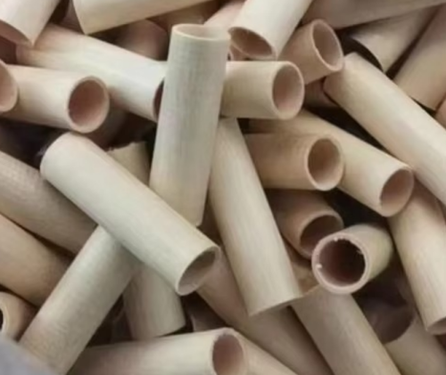 Custom Logo Free Jar Packaging 9mm Wood Tips Smoking Filter Tips Porous Wooden Pre Roll Tip With Paper Inside