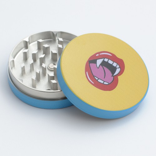 Customized Logo Mini Stainless Steel Herb Grinder Crusher Smoking Metal Grinders