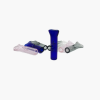 Flat Mouth Glass Smoking Filter Tips Hookah Paper Smoking Blunt Borosilicate Glass Joint Tip