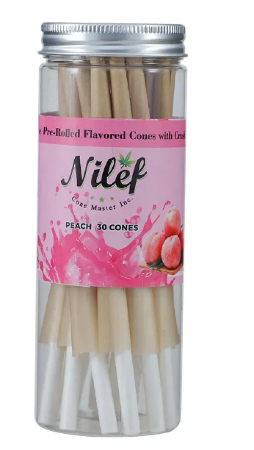 Tobacco Smoking Flavored Rolling Paper Banana Lemon Mango 1 1/4 King Size Slim Pre Rolled Cones
