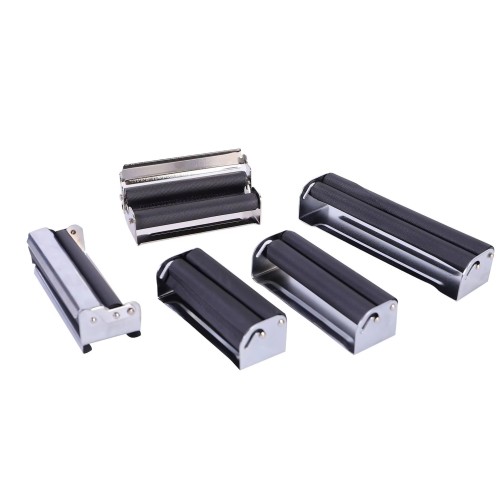 Metal Portable Manual Cigarette Maker Metal Convenient Smoking Accessories Rolling Machine