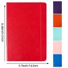 Custom Hardcover Notebook A5 Pu Leather Journal Diary Printed Brand Logo Planner Note Book A6 B5 Notebook