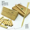 100% Biodegradable Black Biro Rolling Recycled Branding Custom Logo Eco Friendly Kraft Paper Ballpoint Pen with Gift Box