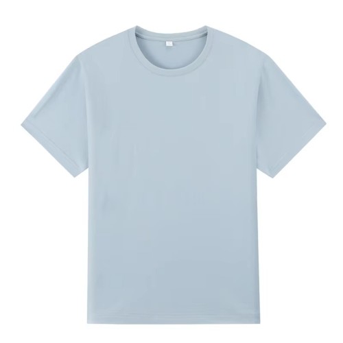 Wholesale Custom Your Brand Logo 100% Cotton Tshirt Blank Men T Shirt Plain Casual Men's T-shirts