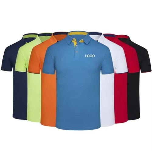 Custom Design Your Own Brand Polo Shirt ShortSleeve Men's Polyester Dry Fitted Man Golf Polo T-shirt Shirts