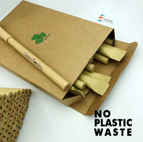 100% Biodegradable Black Biro Rolling Recycled Branding Custom Logo Eco Friendly Kraft Paper Ballpoint Pen with Gift Box