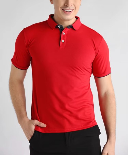 Custom Design Your Own Brand Polo Shirt ShortSleeve Men's Polyester Dry Fitted Man Golf Polo T-shirt Shirts