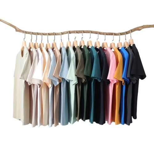 Wholesale Custom Your Brand Logo 100% Cotton Tshirt Blank Men T Shirt Plain Casual Men's T-shirts