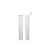 Wholesale PP Plastic Tube Container Jars With Child Resistant Squeeze Pop up Lid 120mm 116mm Wide Mouth Pre-roll Tube