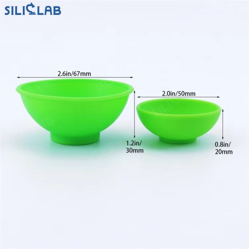 67*30mm/50*20mm Colorful Silicone Bowl Tobacco Cigarette Smoking Accessories Bowls Factory Wholesale Direct Sales