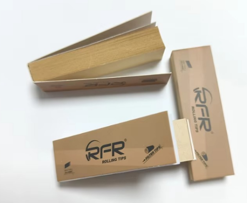 Custom Logo Perforated Filter Tips for Smoking Rolling Paper Brown Paper Smoking Paper Roll