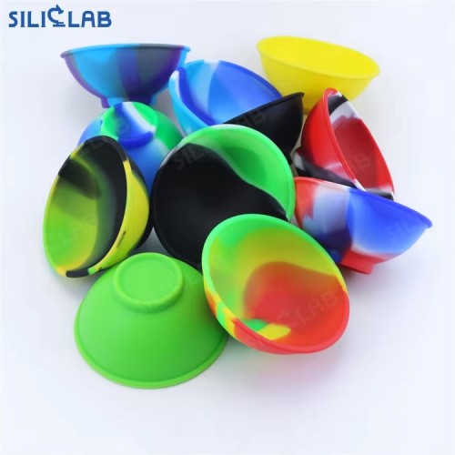67*30mm/50*20mm Colorful Silicone Bowl Tobacco Cigarette Smoking Accessories Bowls Factory Wholesale Direct Sales