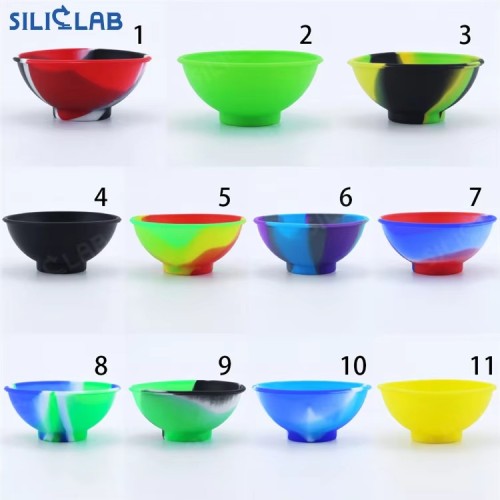 67*30mm/50*20mm Colorful Silicone Bowl Tobacco Cigarette Smoking Accessories Bowls Factory Wholesale Direct Sales