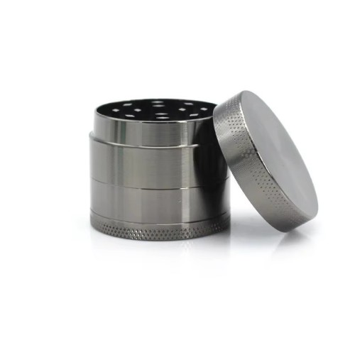 Spice Grinder Custom Aluminum Zinc Alloy Material Herb Grinder with Magnetic Closure