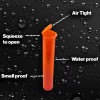 Custom Pre Pop Top Tube Container Child Resistant 116mm 120mm Clear Plastic Roll Tubes Packaging