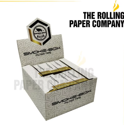 CUSTOM FILTER TIPS PAPER BROWN for SMOKING