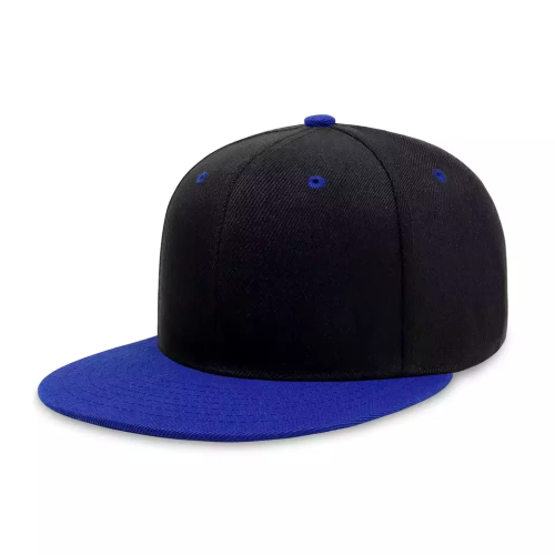 Custom Logo 3D Embroidery Print Flat Brim Hat Plain Blank 5 Panel Unstructured Snapback Caps Fitted Baseball Hat