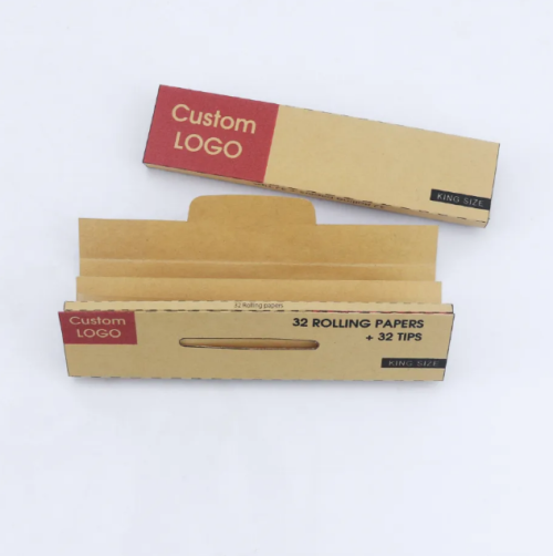 Premium Custom Brand Rolling Paper Smoking Accessories Tobacco Smoking Hemps Paper