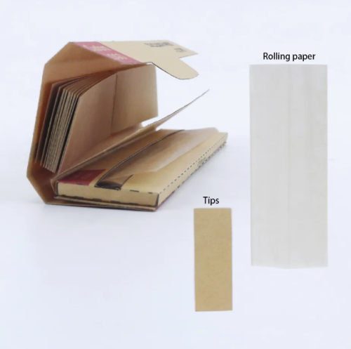 Premium Custom Brand Rolling Paper Smoking Accessories Tobacco Smoking Hemps Paper
