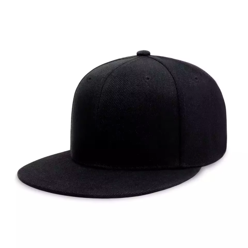 Custom Logo 3D Embroidery Print Flat Brim Hat Plain Blank 5 Panel Unstructured Snapback Caps Fitted Baseball Hat