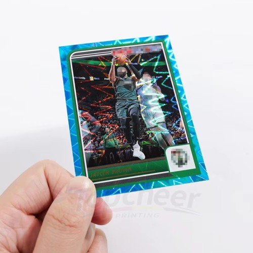 Wholesale Customizable Holographic Football Star Classic Series Collectible Sports Trading Cards Games