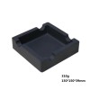 Travel Unbreakable Waterproof Square Silicone Cigar Ashtray for Patio Outdoor or Home Decor