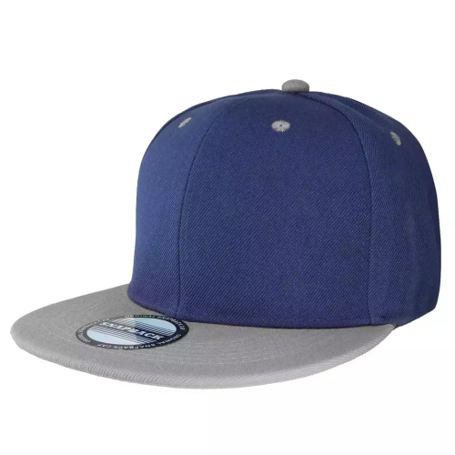 Custom Logo 3D Embroidery Print Flat Brim Hat Plain Blank 5 Panel Unstructured Snapback Caps Fitted Baseball Hat