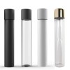 Custom Pre Pop Top Tube Container Child Resistant 116mm 120mm Clear Plastic Roll Tubes Packaging