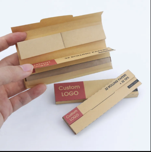 Premium Custom Brand Rolling Paper Smoking Accessories Tobacco Smoking Hemps Paper