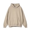 Manufacturer High Quality Clothing Custom Brand Printing Fleece Without String Hoodie