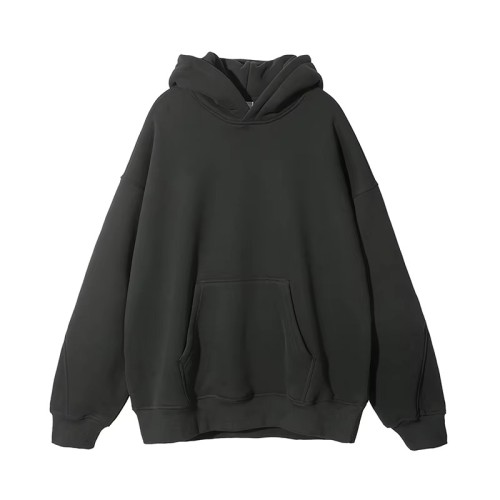 Manufacturer High Quality Clothing Custom Brand Printing Fleece Without String Hoodie