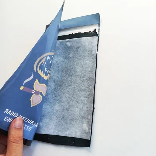 Customized Plastic Smoking Tobacco Wrap Packaging Individual Single Cigar Package Bag