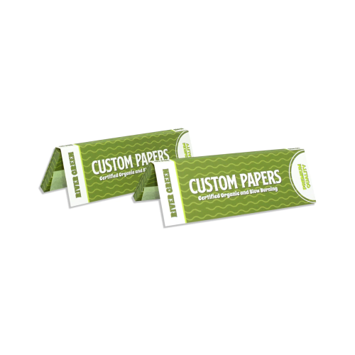 Custom River Green Rolling Paper