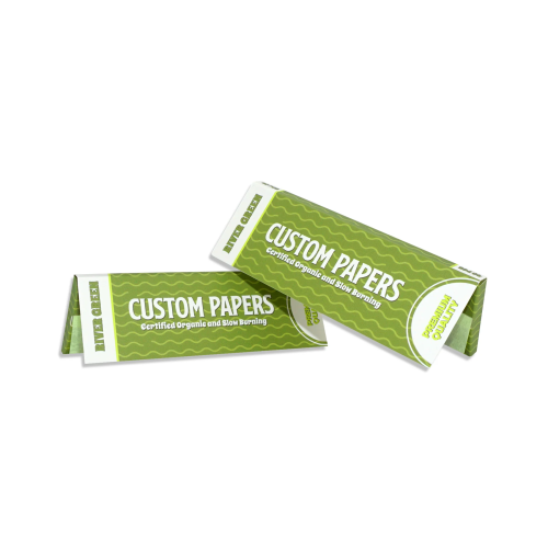 Custom River Green Rolling Paper