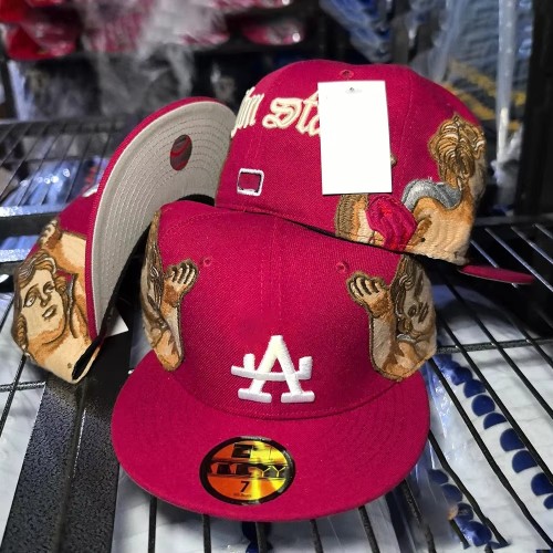Baseball Cap 6-Panel Vintage Flat Brim Closed Gorras Snapback Hat Cap
