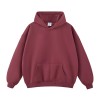 Heavy Polyester Cotton Thick Heavyweight Puff Print Hoodie Blank High Quality Hoodies