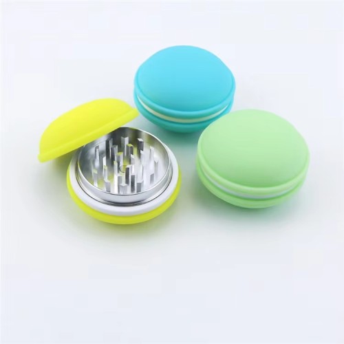 Personalized 2 Layers Herb Grinder Tobacco Grinding Grinders Custom Smoking Accessories