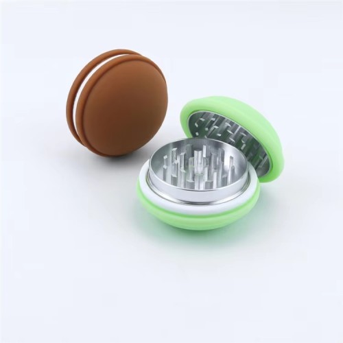 Personalized 2 Layers Herb Grinder Tobacco Grinding Grinders Custom Smoking Accessories