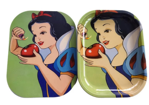 New Arrival and Factory Price Designer Rolling Tray Custom Logo Metal Wood Smoking Wholesale Rolling Tray