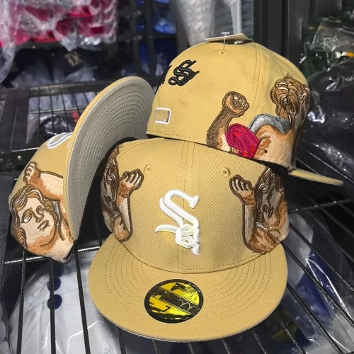 Baseball Cap 6-Panel Vintage Flat Brim Closed Gorras Snapback Hat Cap