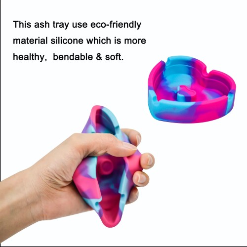 New Smoking Accessories Ashtray Anti-scalding Cigarette Holder Multicolor Ashtray