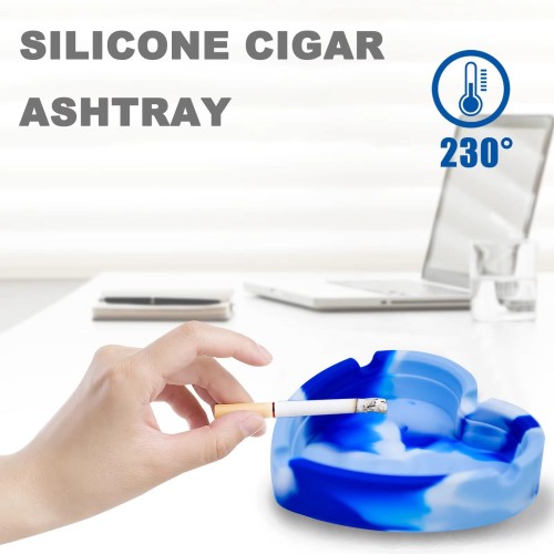 New Smoking Accessories Ashtray Anti-scalding Cigarette Holder Multicolor Ashtray