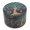 New Full Printing 63mm Zinc Herb Grinder Custom Logo Metal Manual Dry Smoke Grinder Wholesale Smoking Accessories