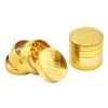Custom Logo Metal Smoke 4 Layers Herb Grinder Wholesale Smoking Accessories Gold Tobacco Grinder