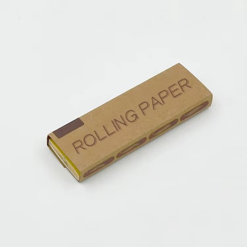 Custom Printed Rolling Paper Filter Tips Natural Paper Booklets