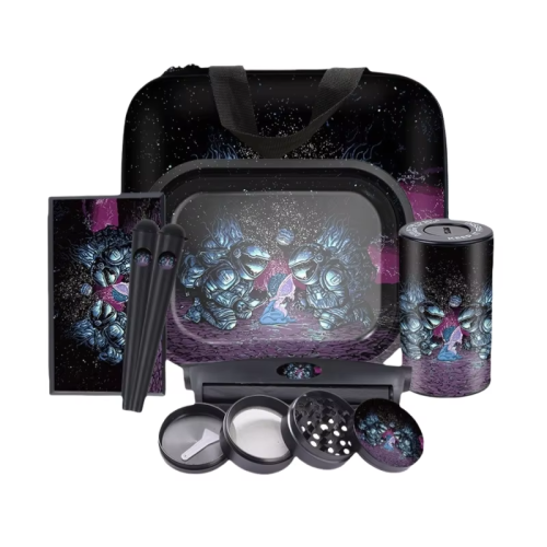Cross-border New Pattern of Six-piece Set of Electronic Scale Smoking Set Manufacturer Wholesale