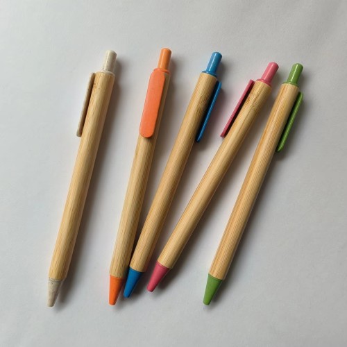 Customized Eco-Friendly Bamboo Ball Point Pen Personalized Printing