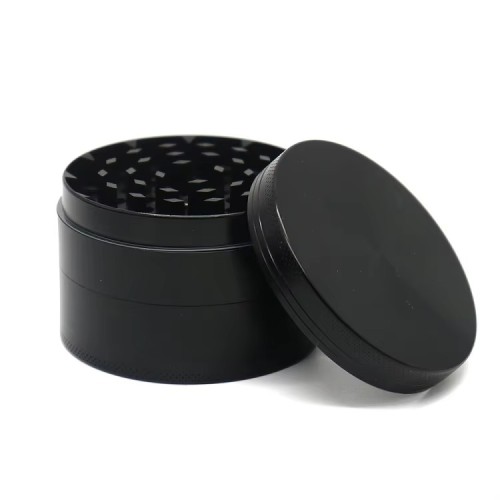 Wholesale 50mm Zinc Metal Manual Herb Grinder Custom Logo Dry Spice Grinder Smoking Accessories