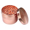 Wholesale 50mm Zinc Metal Manual Herb Grinder Custom Logo Dry Spice Grinder Smoking Accessories